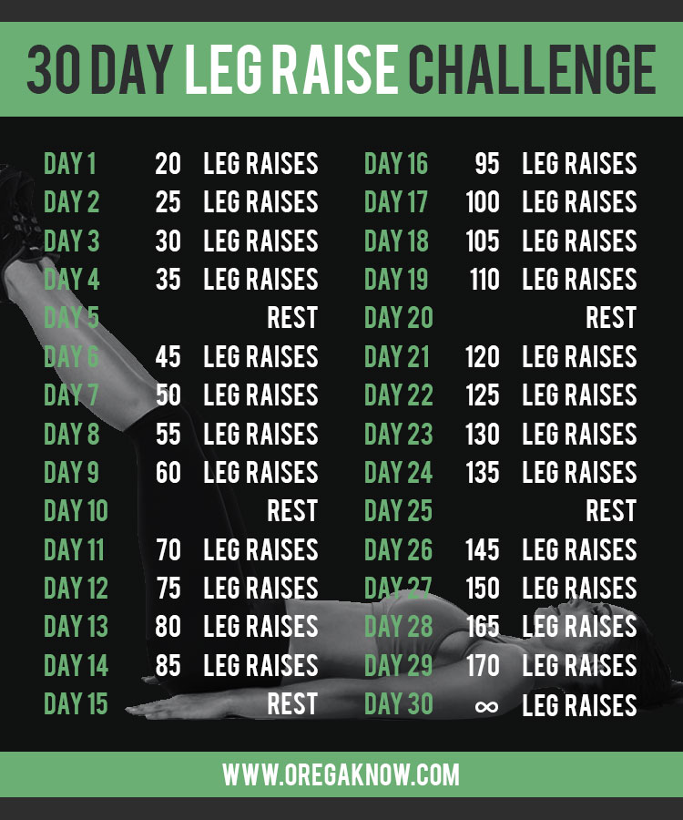 Leg day online challenge